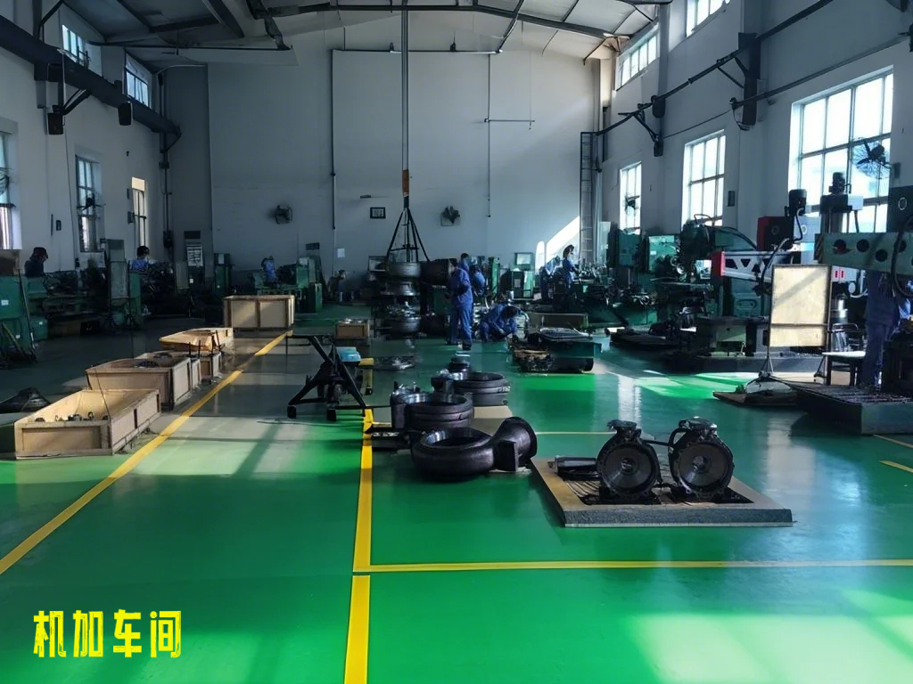 機(jī)加車(chē)間一角